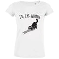 I'm A Cat Woman Women's Organic Tee